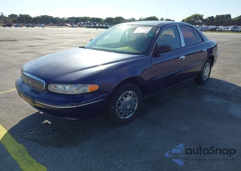 2003 Buick Century Custom from USA, damaged, VIN 2G4WS52JX31125986